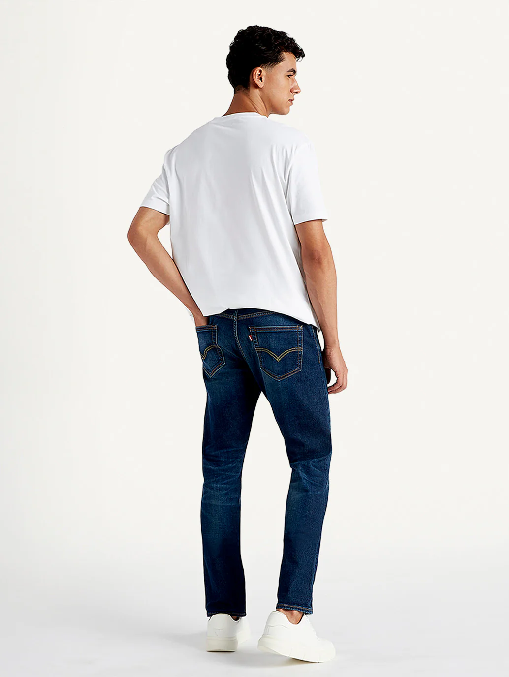 Men's 511 Blue Slim Fit Mid Rise Jeans - Image 2