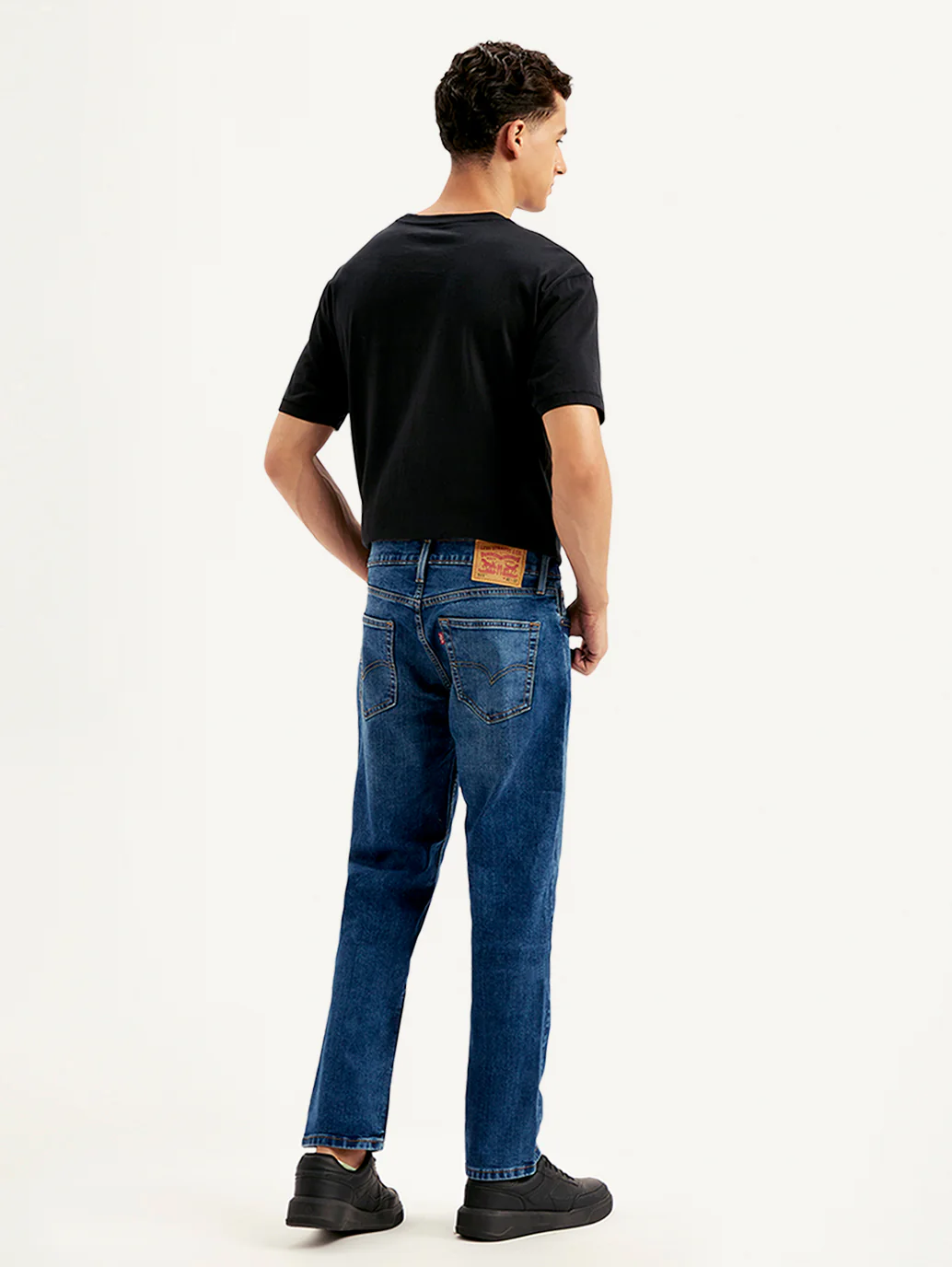 Men's 511 Blue Slim Fit Mid Rise Jeans - Image 3