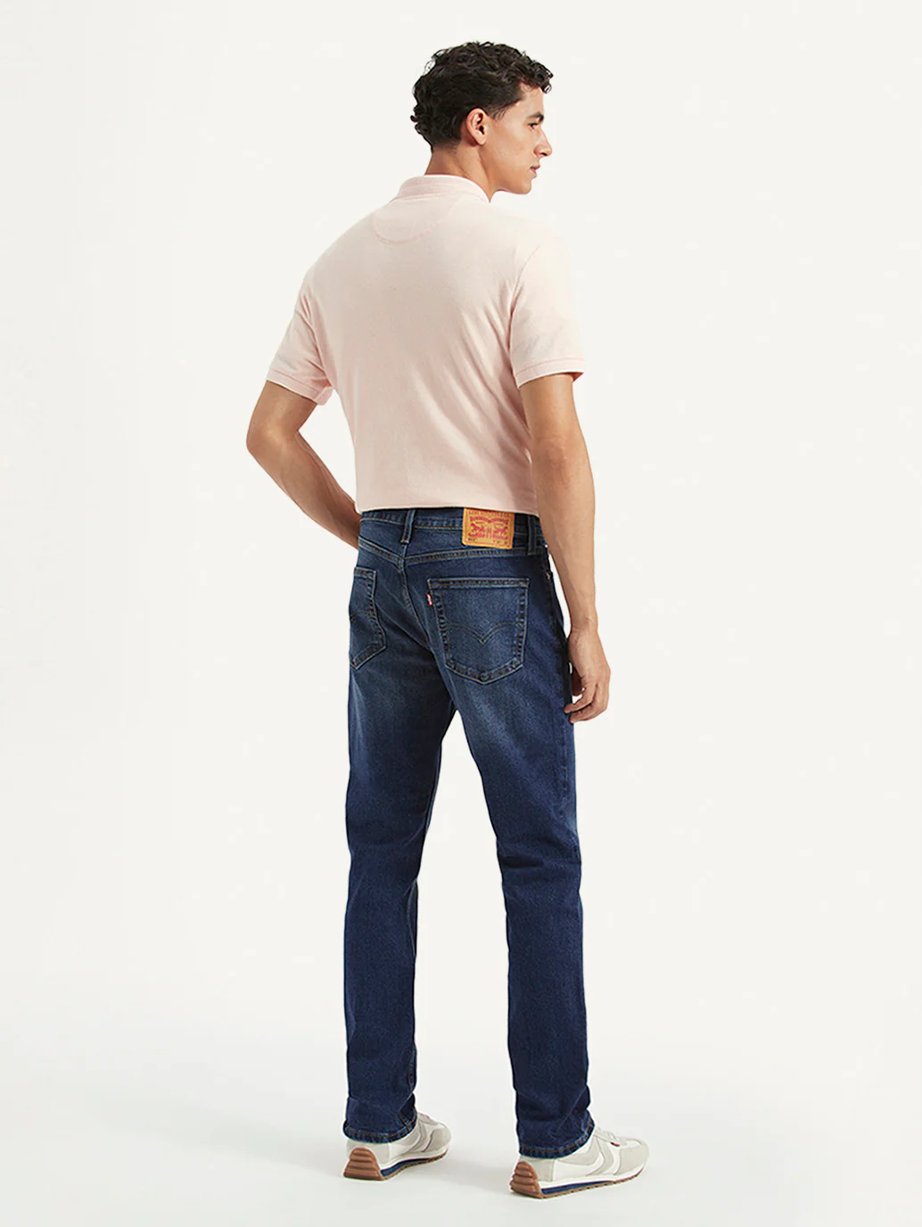 Men's 511 Blue Slim Fit Mid Rise Jeans - Image 3