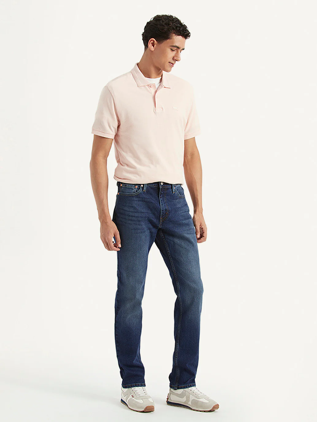 Men's 511 Blue Slim Fit Mid Rise Jeans - Image 6