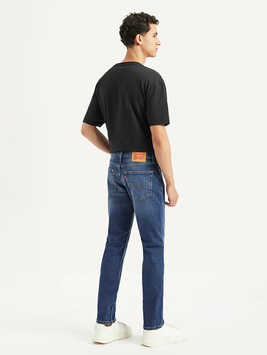 Men's 511 Blue Slim Fit Mid Rise Jeans - Image 3