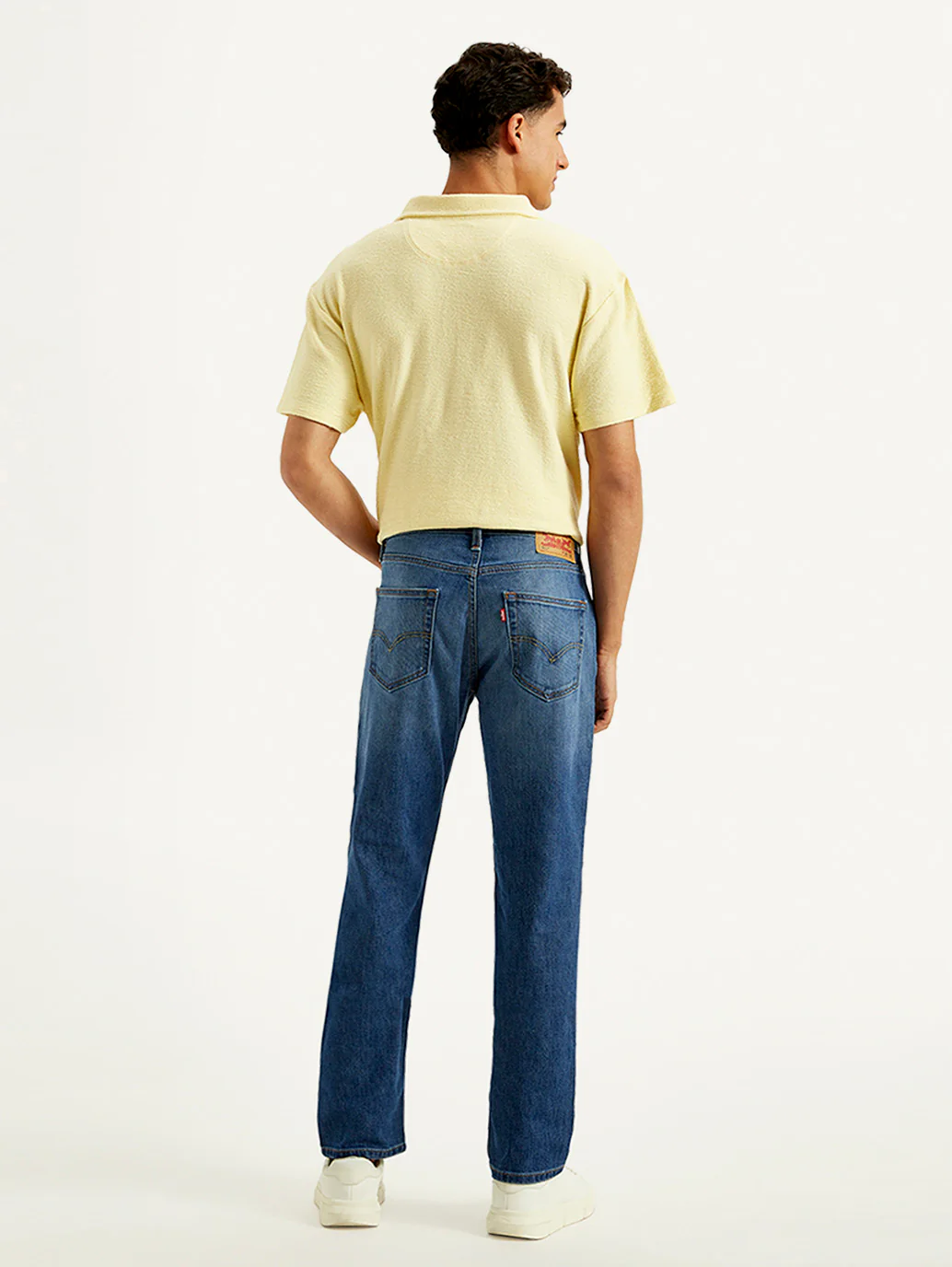 Men's 511 Blue Slim Fit Mid Rise Jeans - Image 3