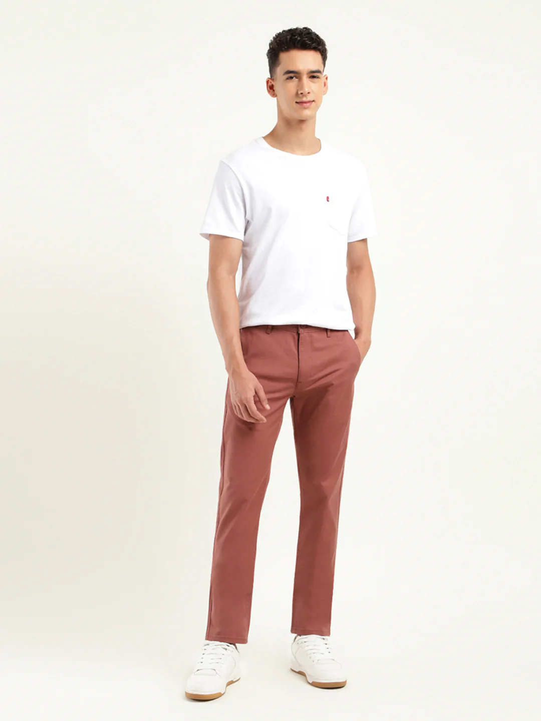 Men's 511 Slim Fit Rust Chinos - Image 2