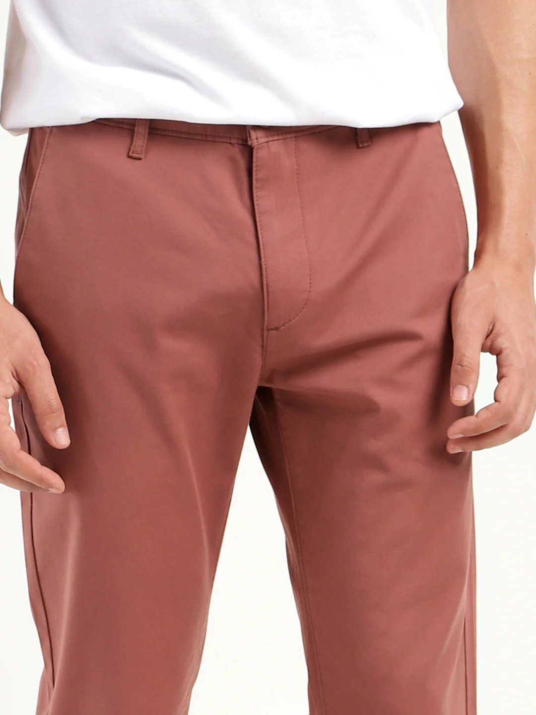 Men's 511 Slim Fit Rust Chinos - Image 5