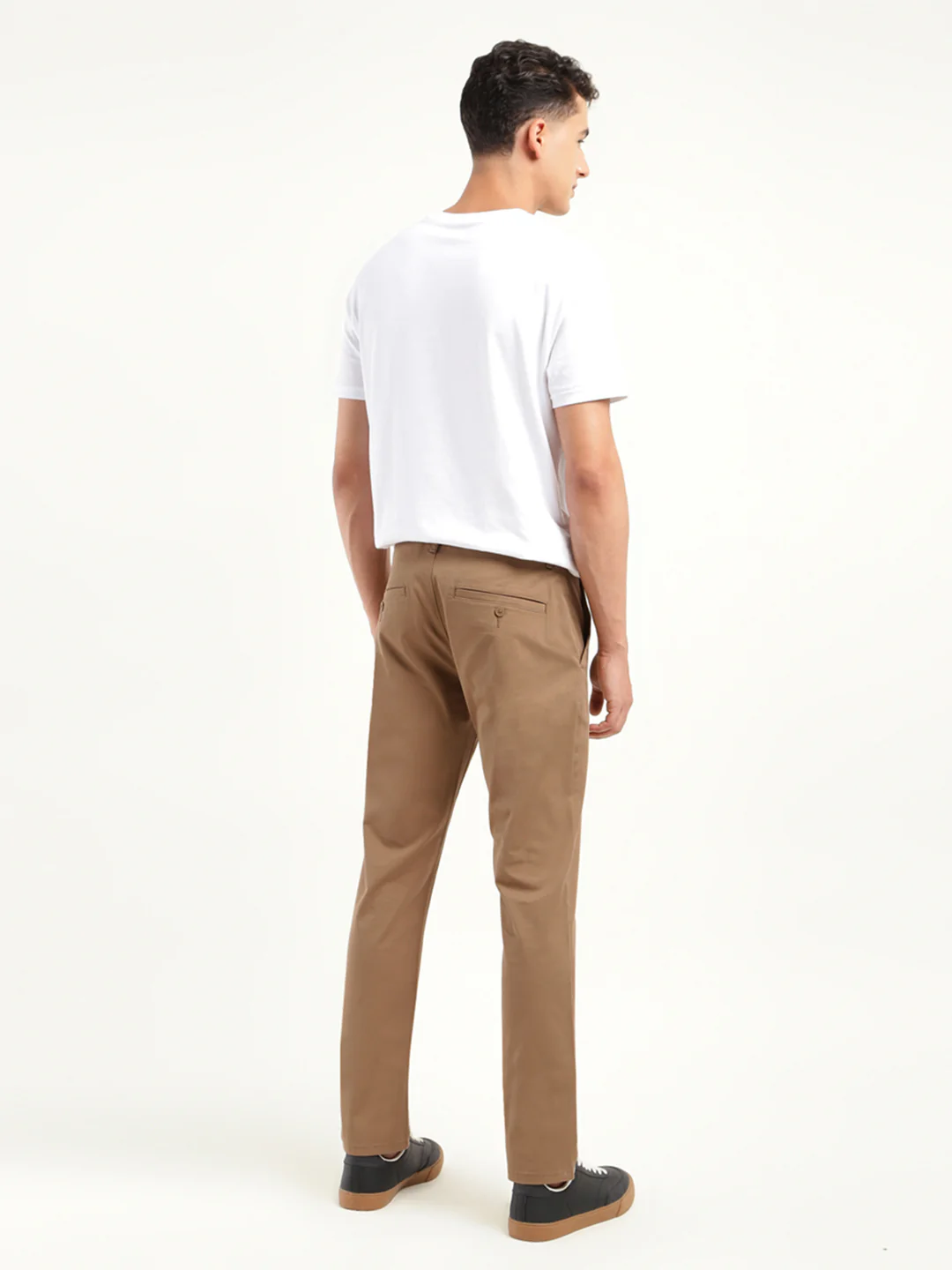 Men's 511 Slim Fit Brown Chinos - Image 3