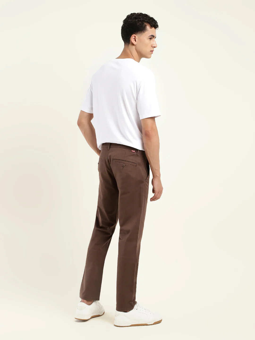 Men's 511 Slim Fit Brown Chinos - Image 3