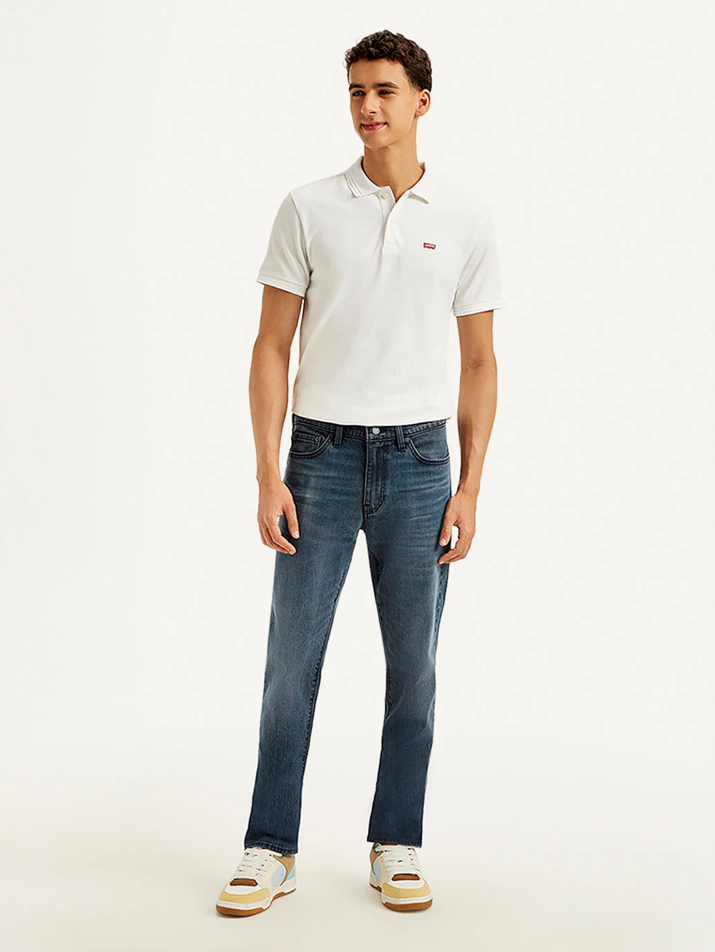 Men's 511 Blue Slim Fit Mid Rise Jeans - Image 2