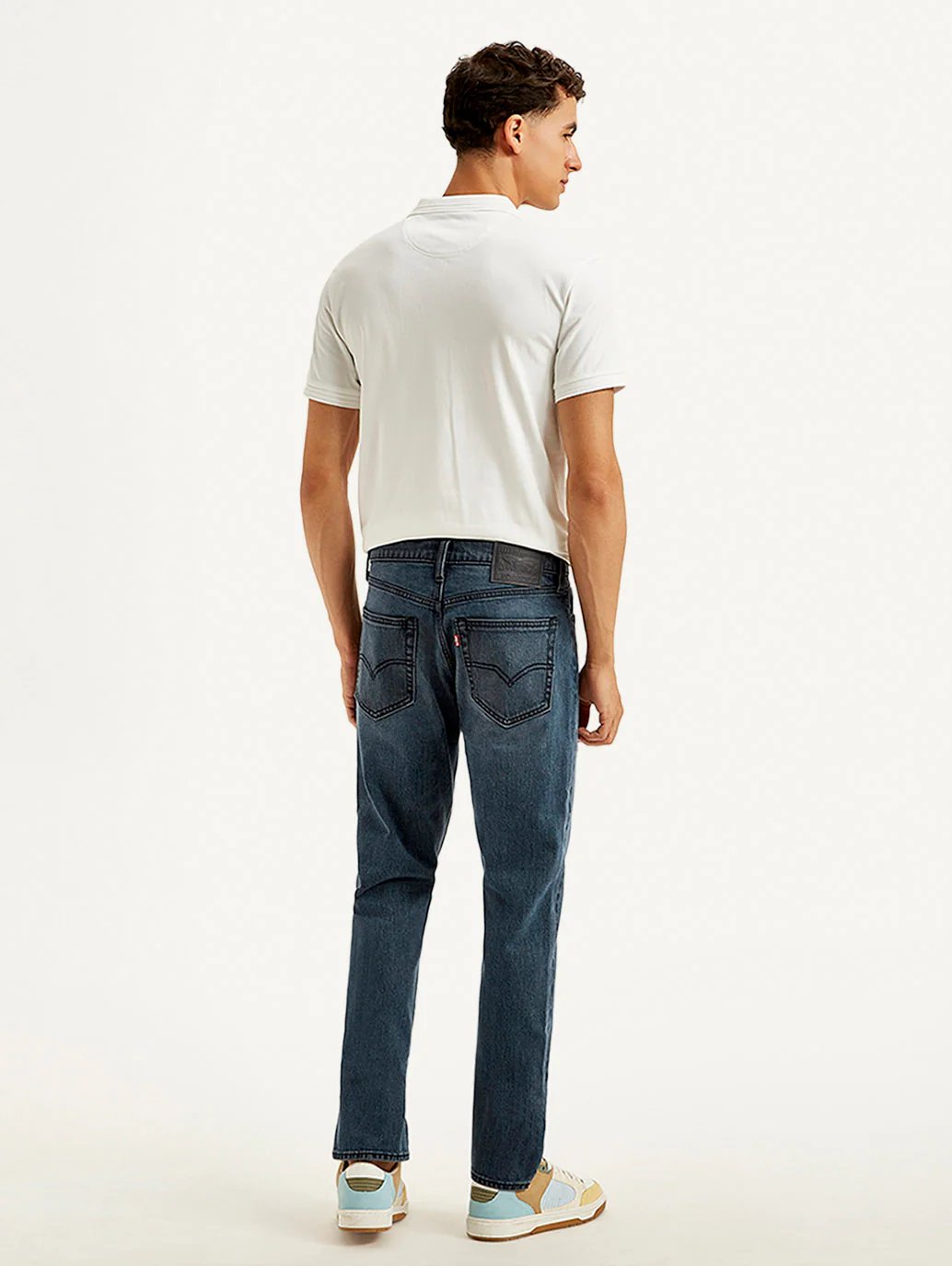 Men's 511 Blue Slim Fit Mid Rise Jeans - Image 3