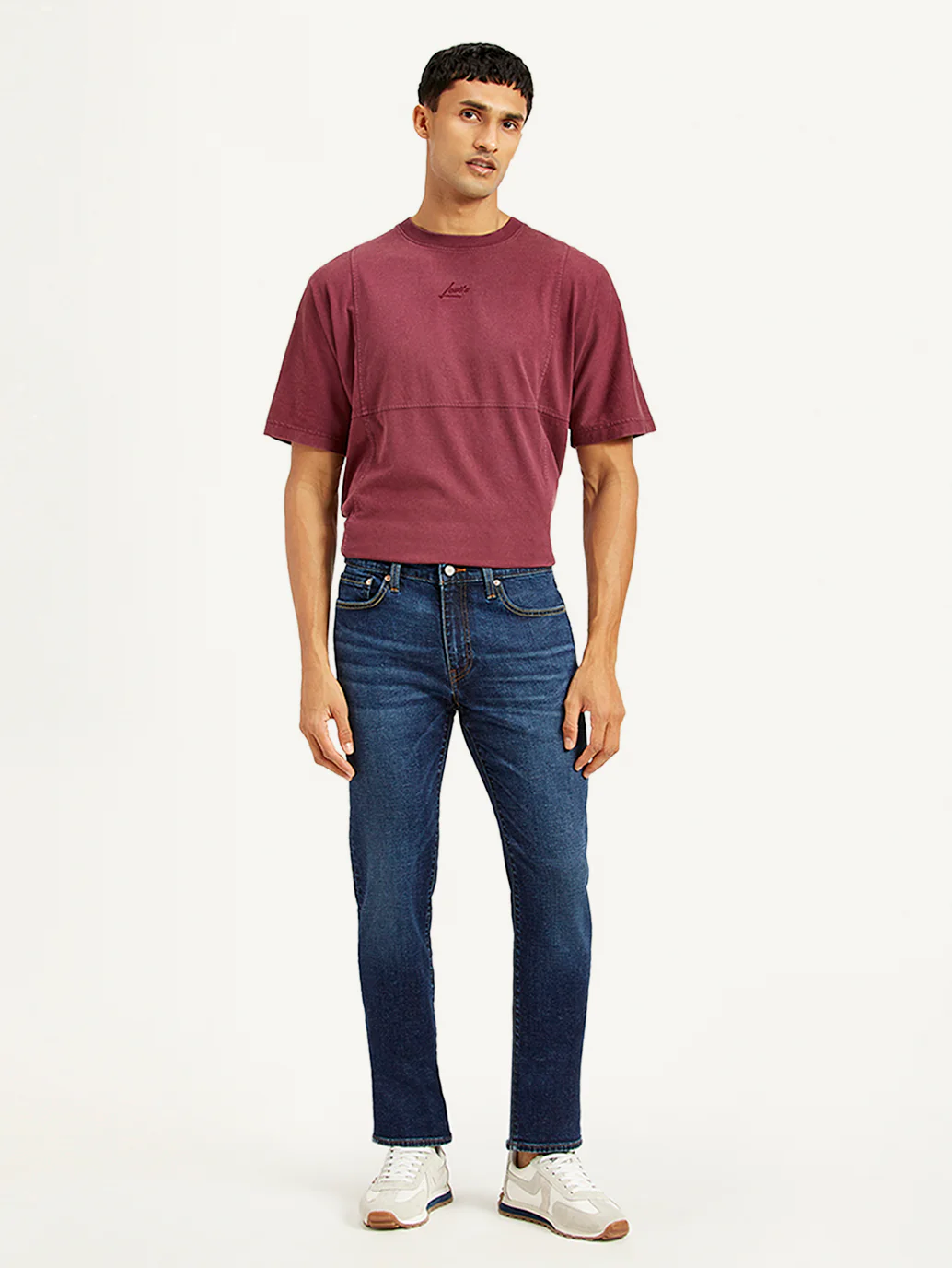 Men's 511 Dark Blue Slim Fit Mid Rise Jeans - Image 2
