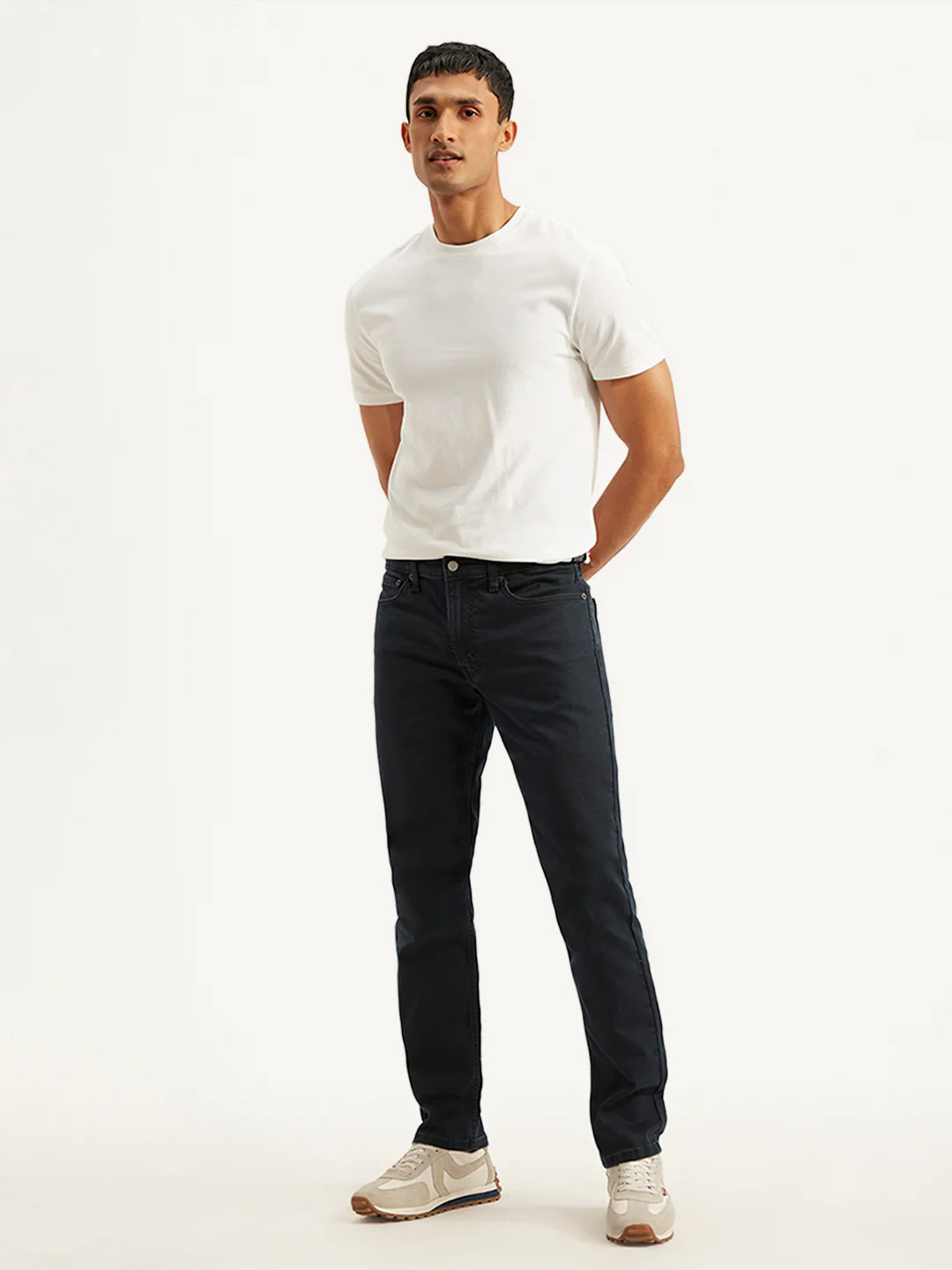 Men's 511 Dark Blue Slim Fit Mid Rise Jeans - Image 2