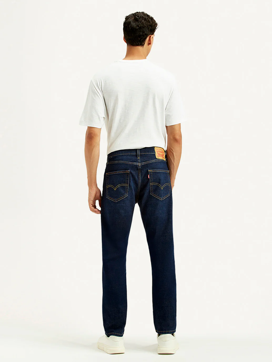 Men's 511 Dark Blue Slim Fit Mid Rise Jeans - Image 3