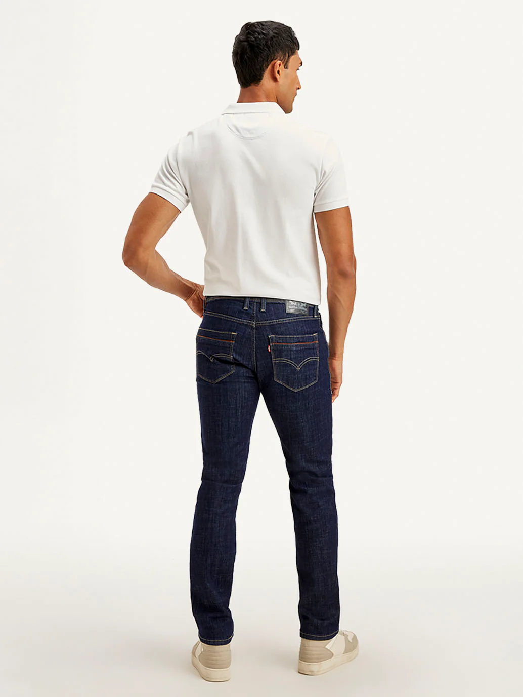 Men's 511 Indigo Slim Fit Mid Rise Jeans - Image 3
