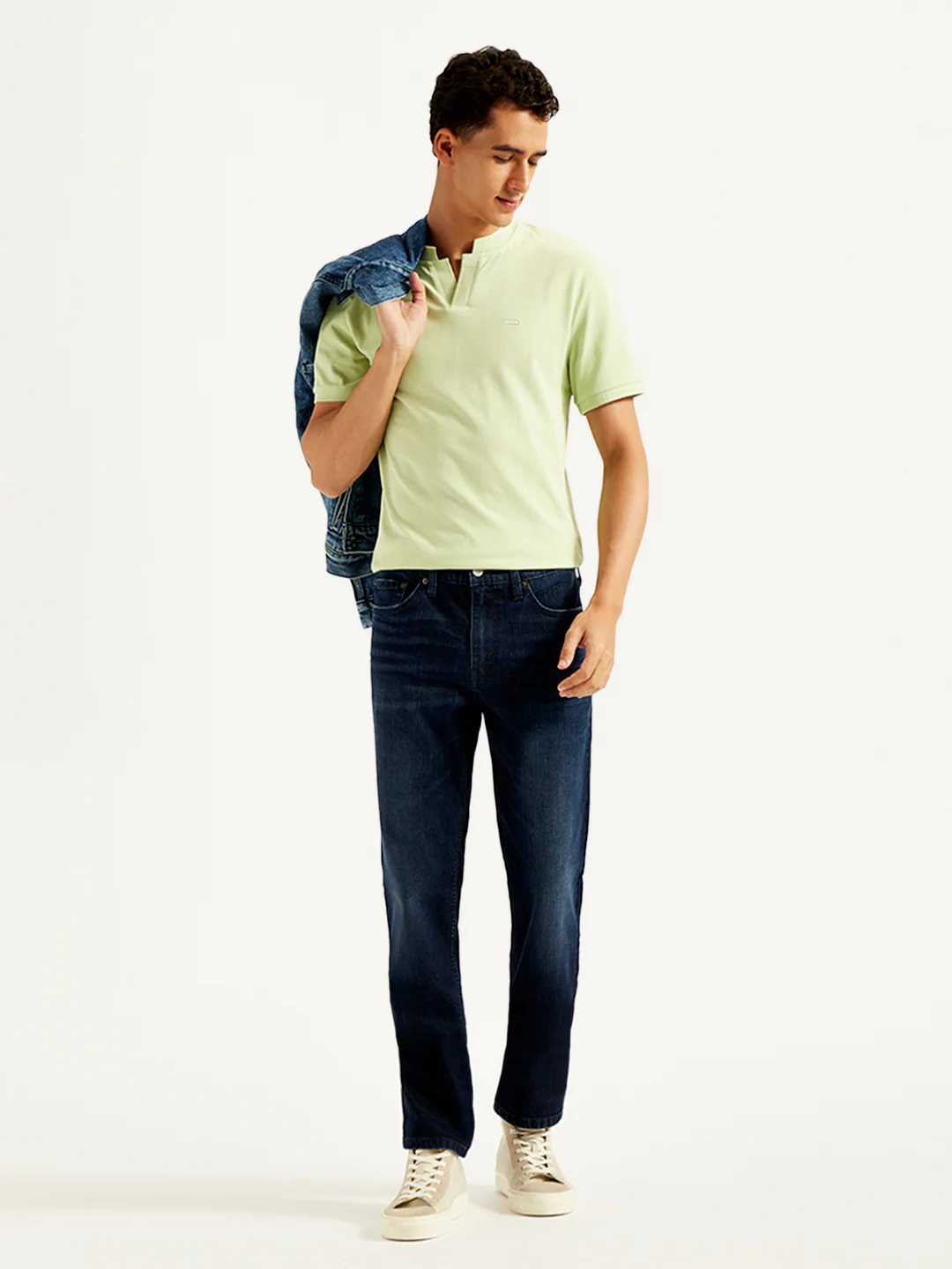 Men's 511 Blue Slim Fit Mid Rise Jeans
