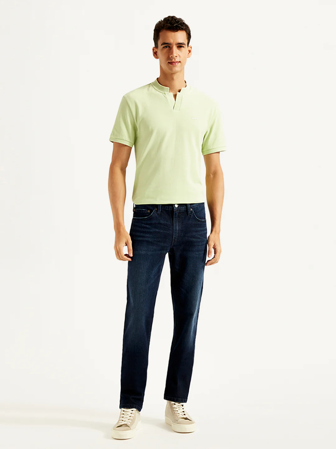 Men's 511 Blue Slim Fit Mid Rise Jeans - Image 2