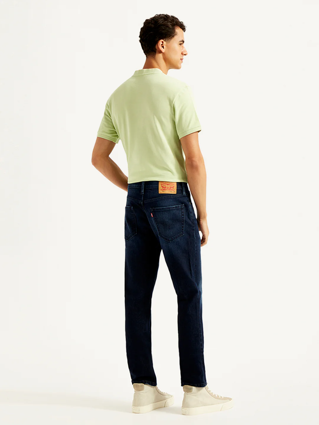Men's 511 Blue Slim Fit Mid Rise Jeans - Image 3