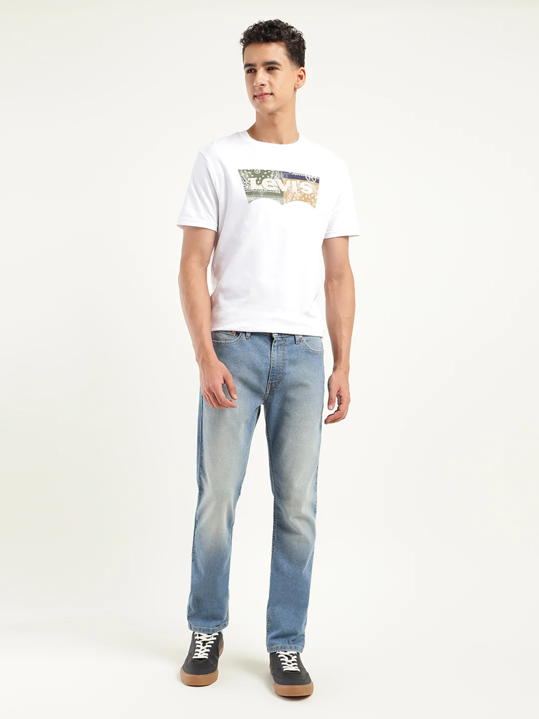 Men's 511 Blue Slim Fit Mid Rise Jeans - Image 2
