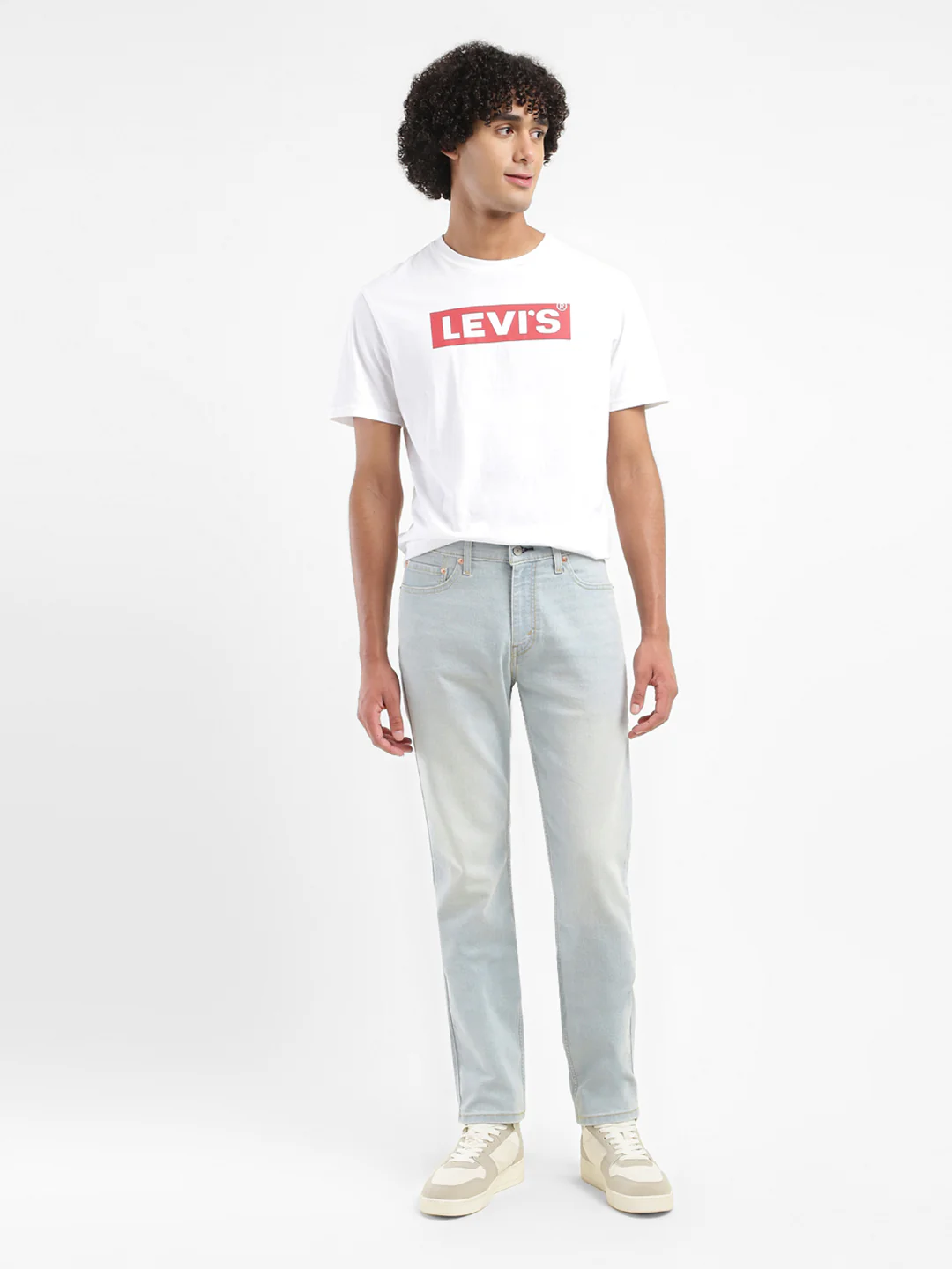 Men's 511 Blue Slim Fit Mid Rise Jeans - Image 2