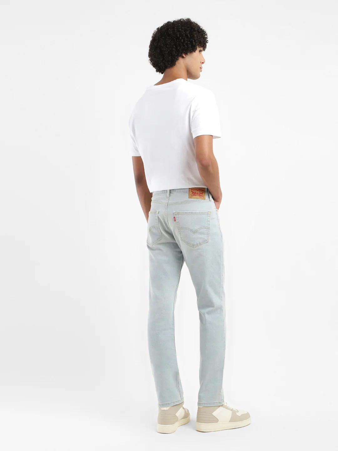 Men's 511 Blue Slim Fit Mid Rise Jeans - Image 3