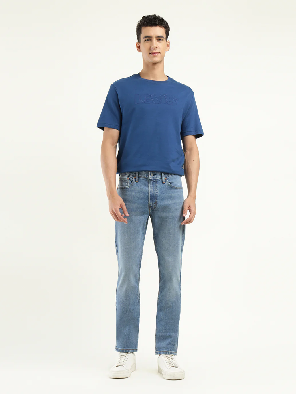 Men's 511 Indigo Slim Fit Mid Rise Jeans - Image 2