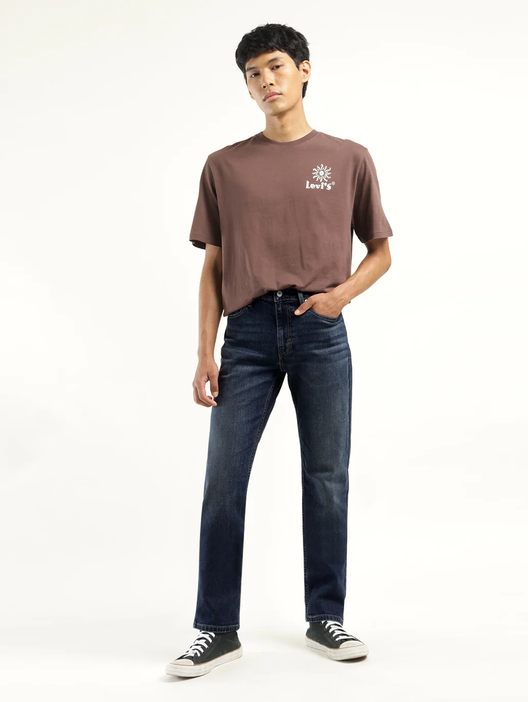 Men's 511 Indigo Slim Fit Mid Rise Jeans - Image 2