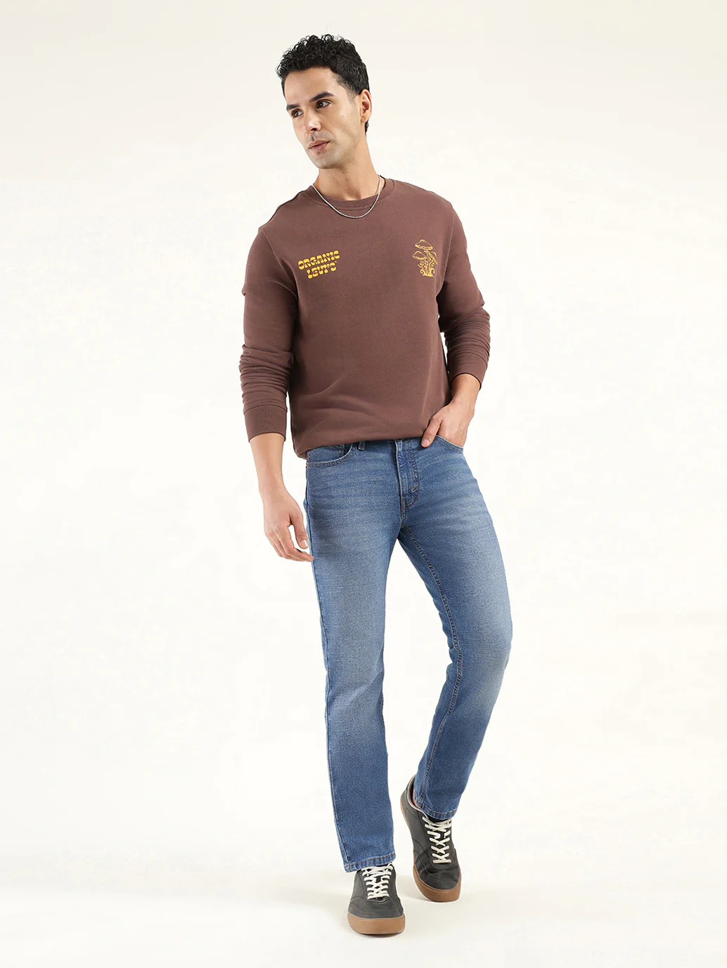 Men's 511 Indigo Slim Fit Mid Rise Jeans
