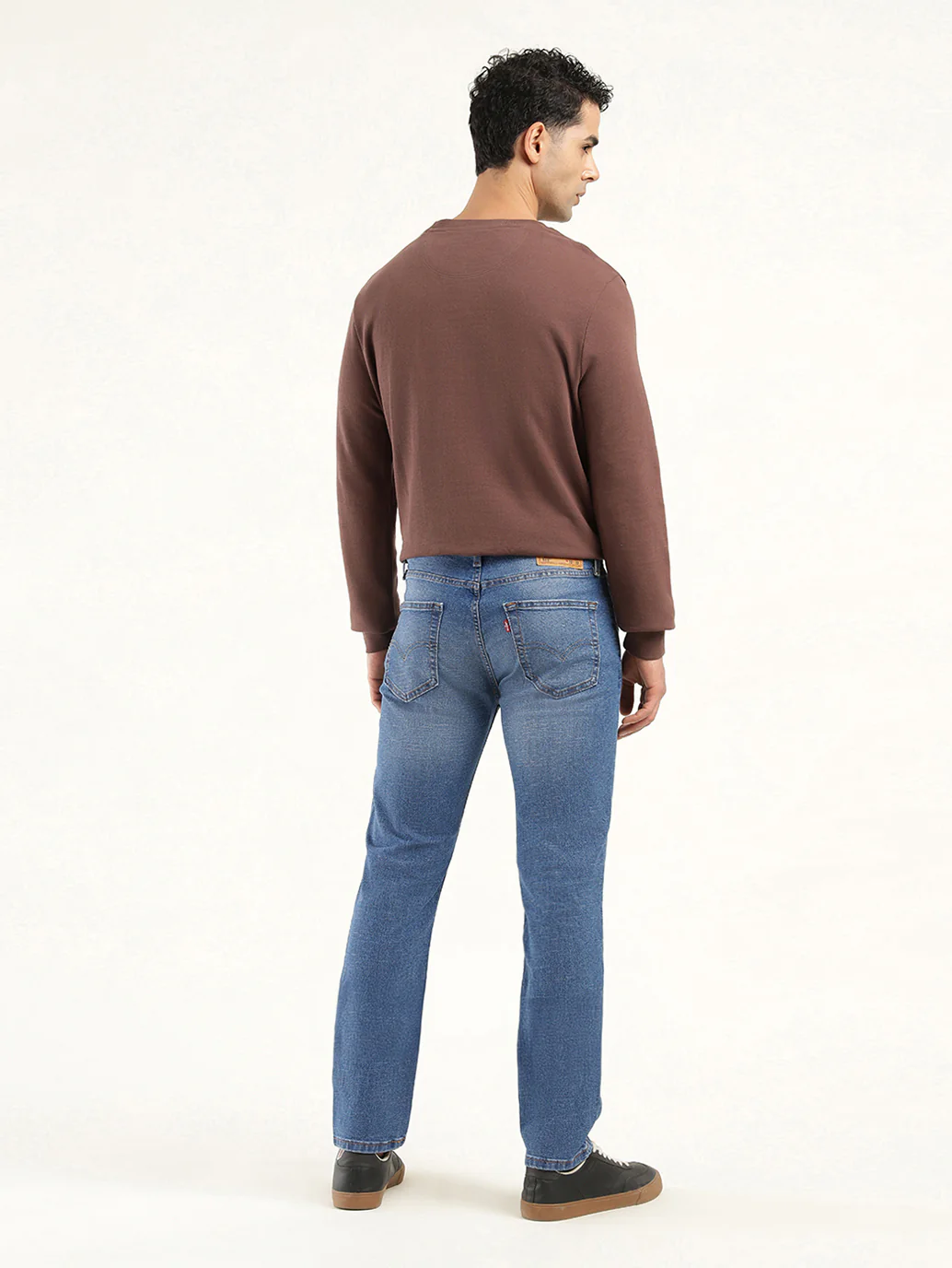 Men's 511 Indigo Slim Fit Mid Rise Jeans - Image 3