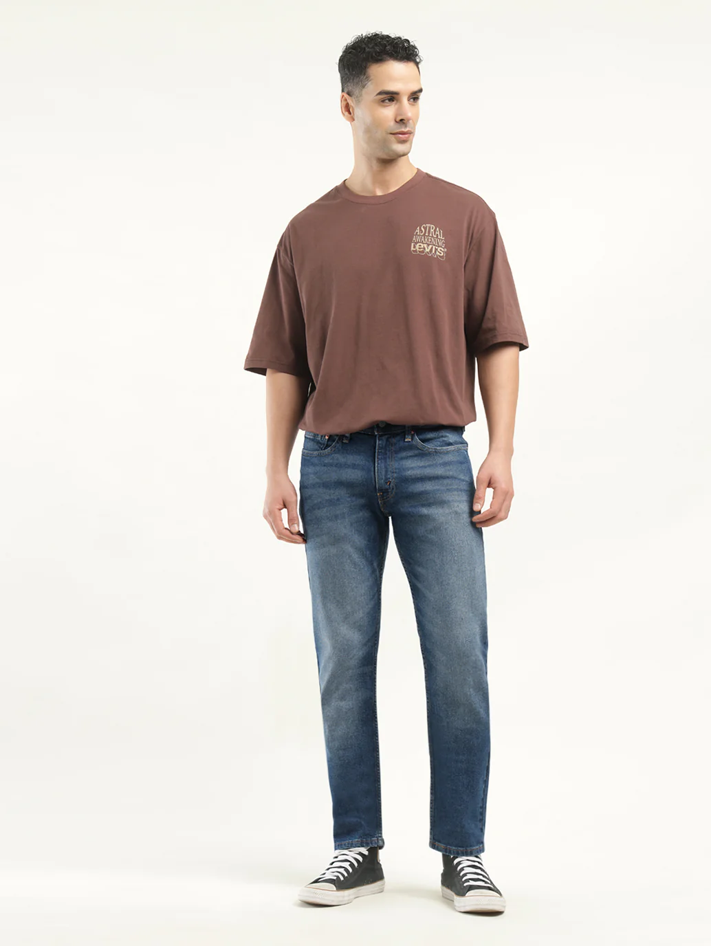 Men's 511 Indigo Slim Fit Mid Rise Jeans - Image 2