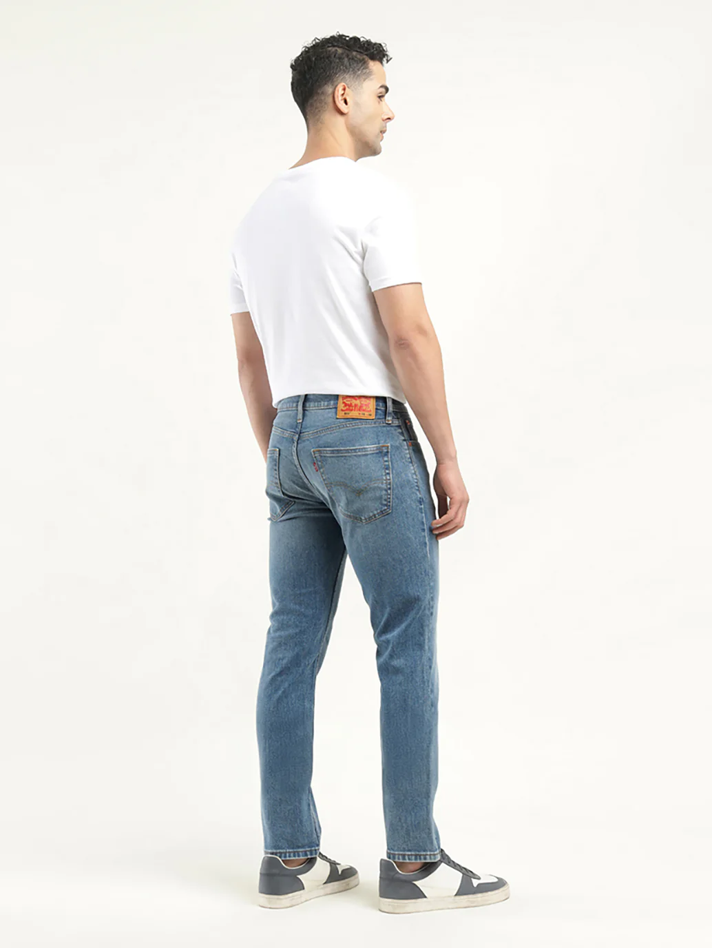 Men's 511 Indigo Slim Fit Mid Rise Jeans - Image 2