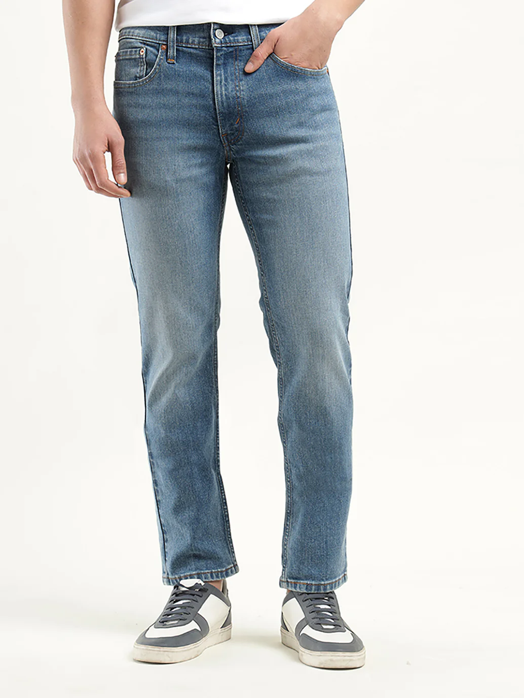 Men's 511 Indigo Slim Fit Mid Rise Jeans - Image 3