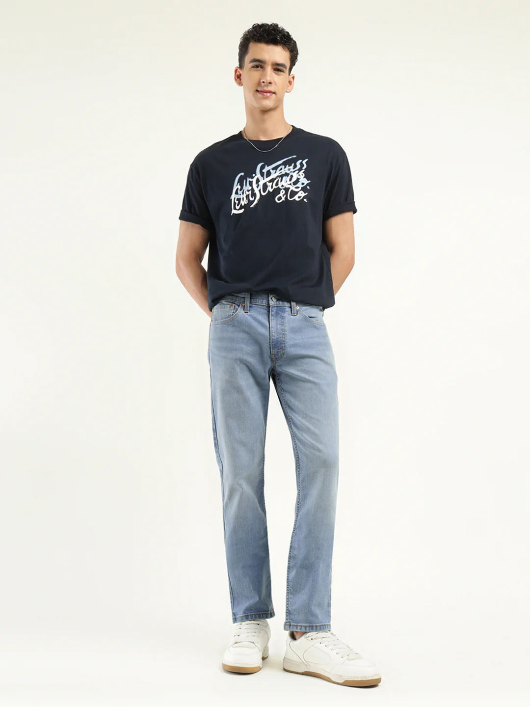 Men's 511 Indigo Slim Fit Mid Rise Jeans
