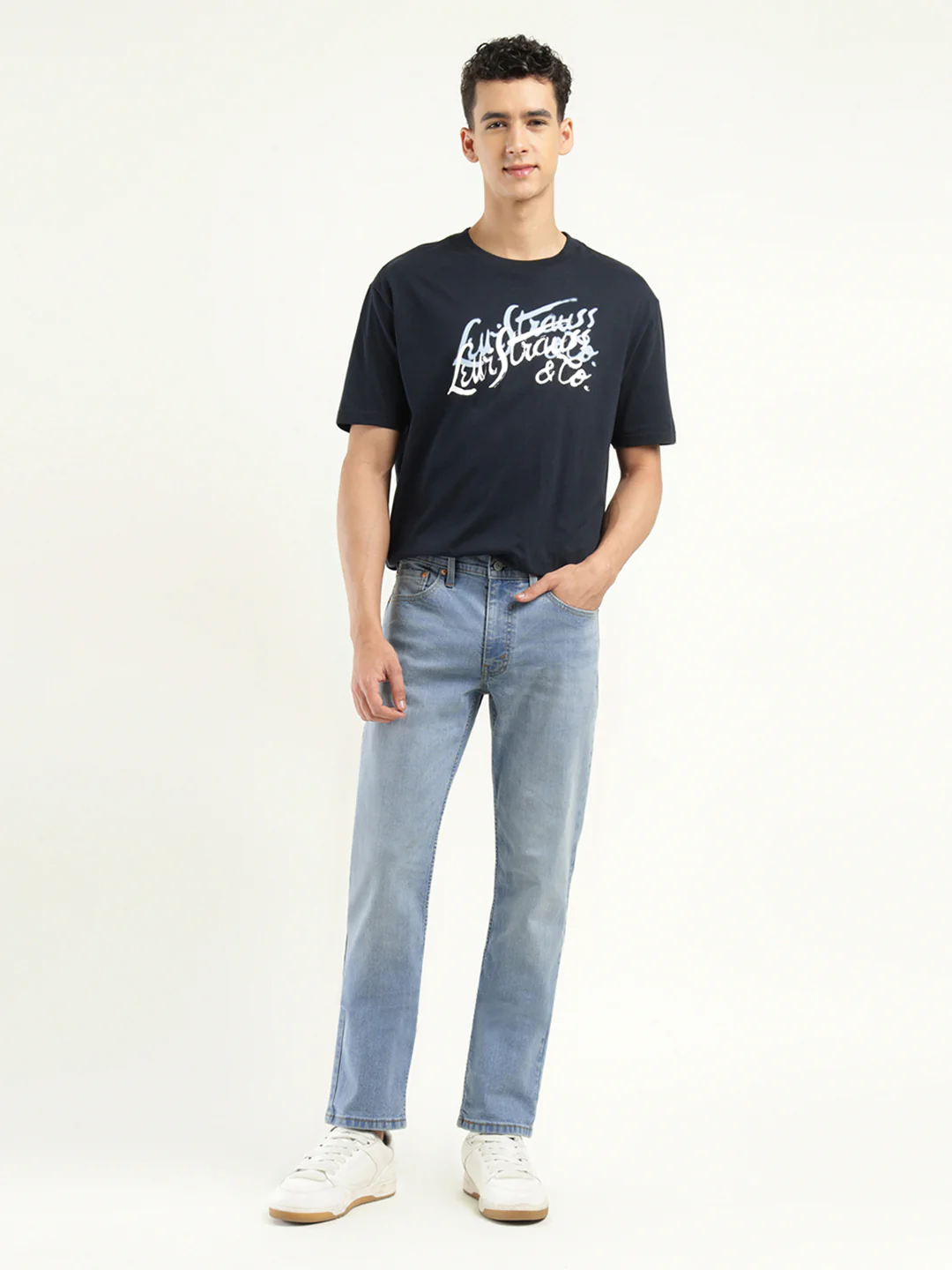 Men's 511 Indigo Slim Fit Mid Rise Jeans - Image 2