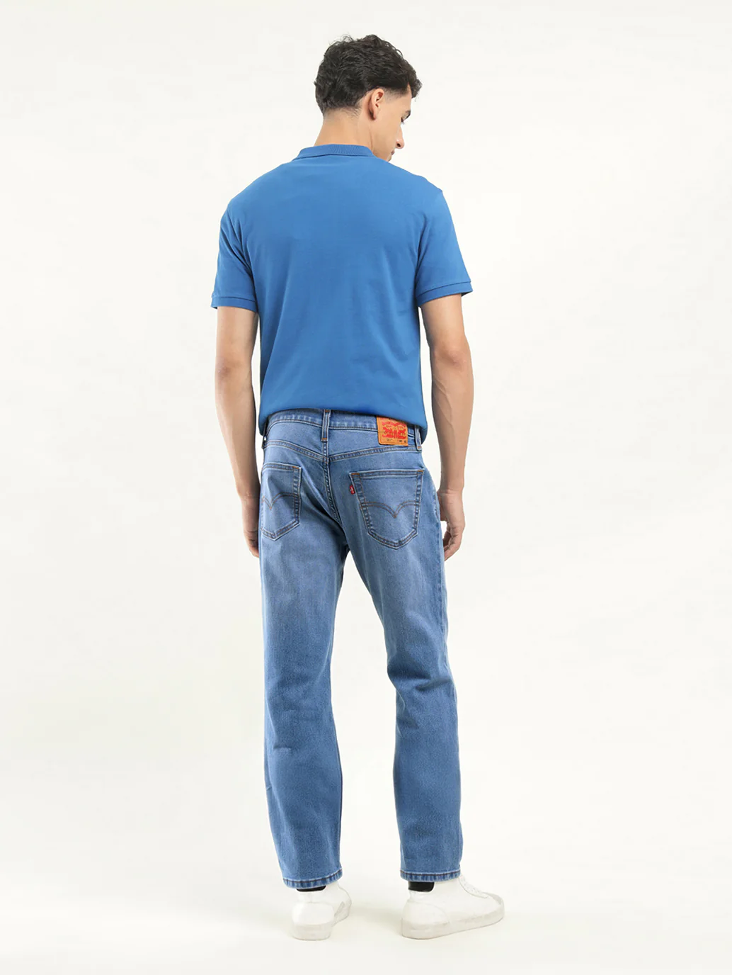 Men's 511 Indigo Slim Fit Mid Rise Jeans - Image 3