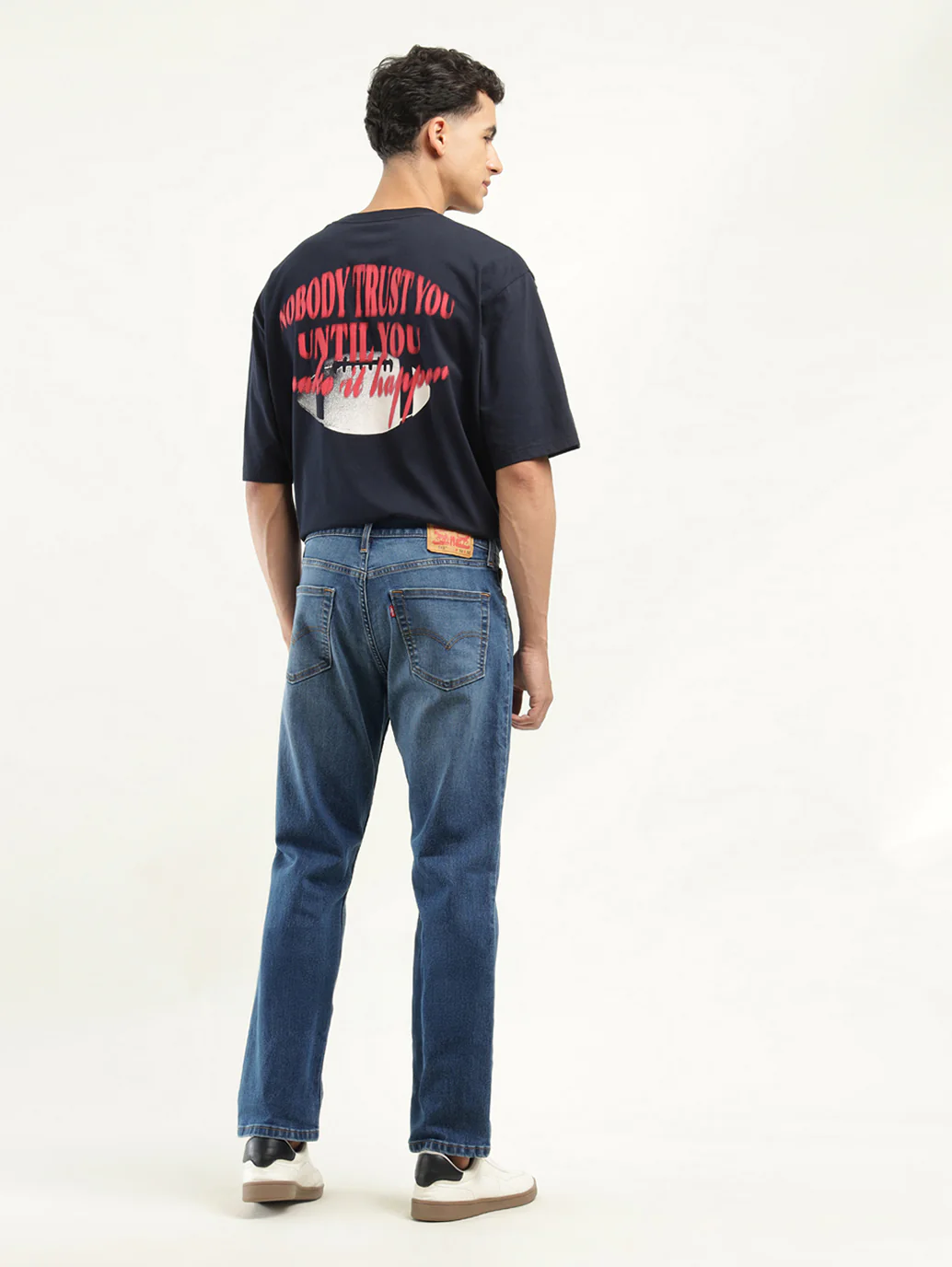Men's 511 Indigo Slim Fit Mid Rise Jeans - Image 3