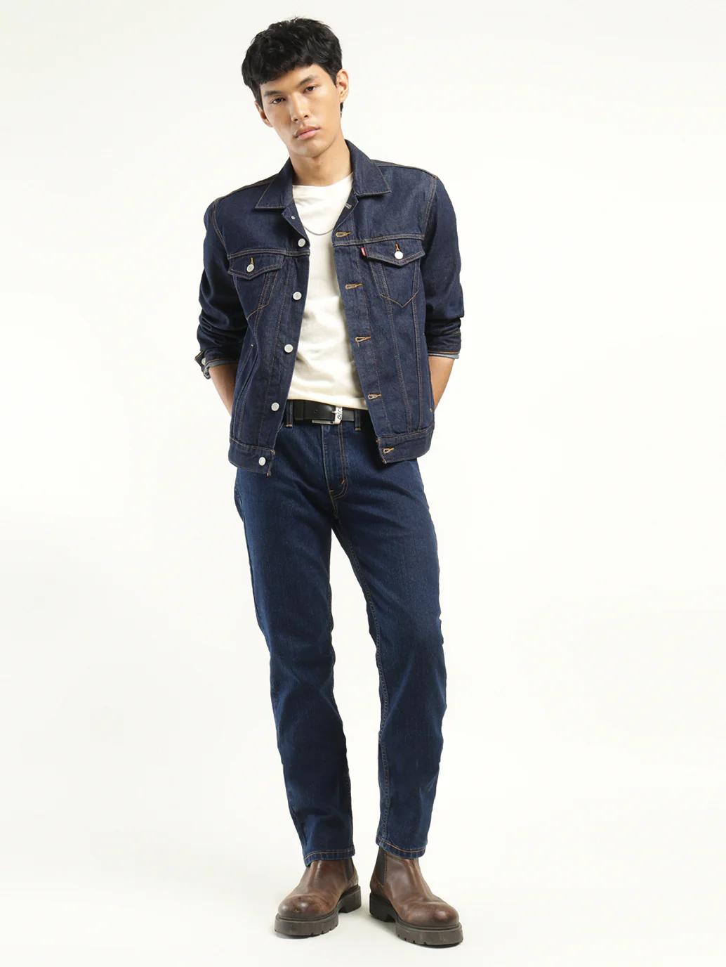 Men's 511 Indigo Slim Fit Mid Rise Jeans