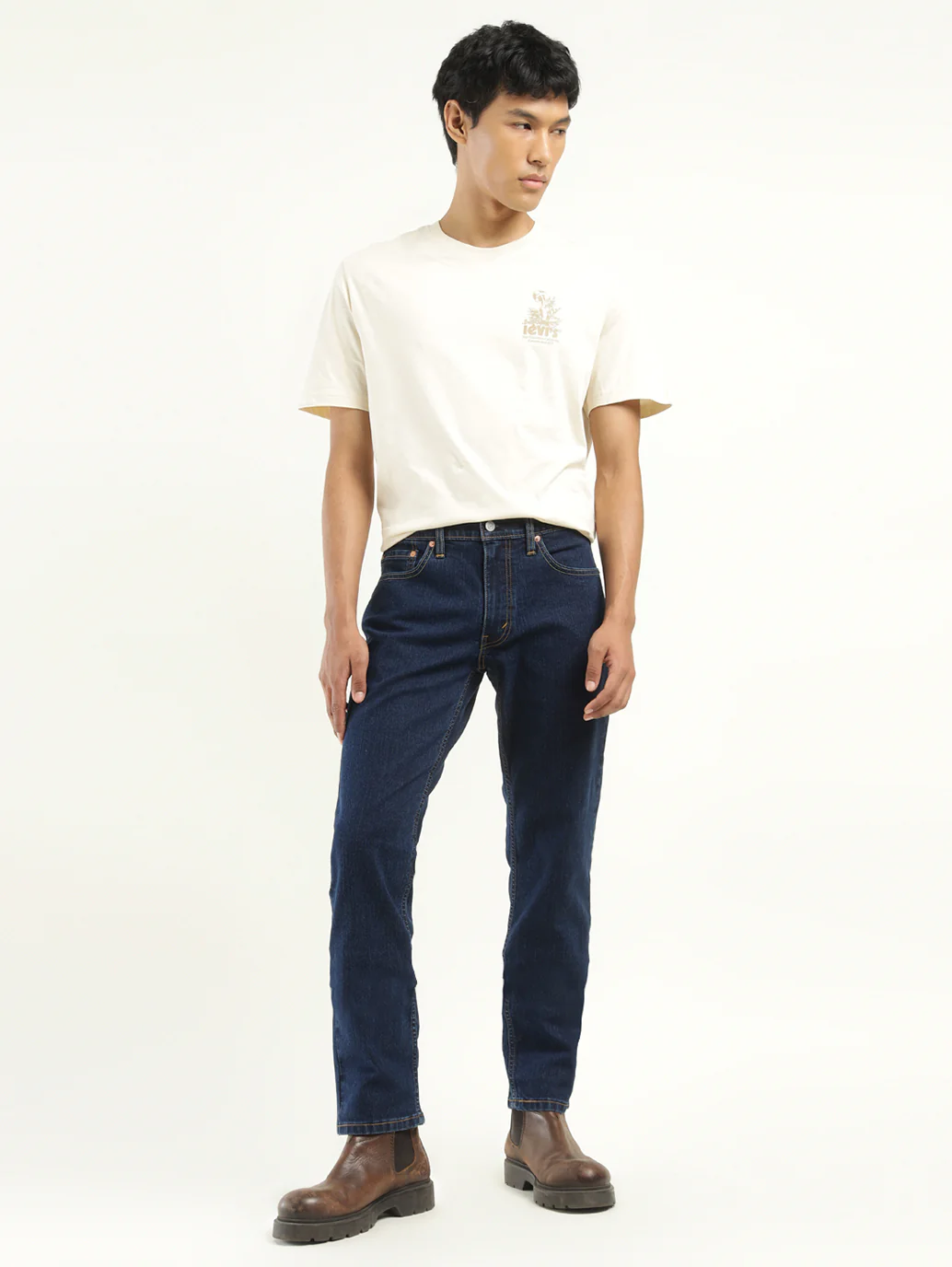 Men's 511 Indigo Slim Fit Mid Rise Jeans - Image 2