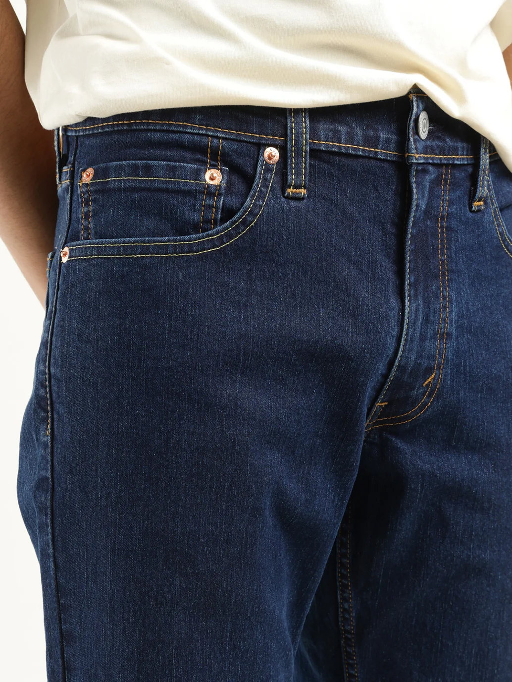 Men's 511 Indigo Slim Fit Mid Rise Jeans - Image 5