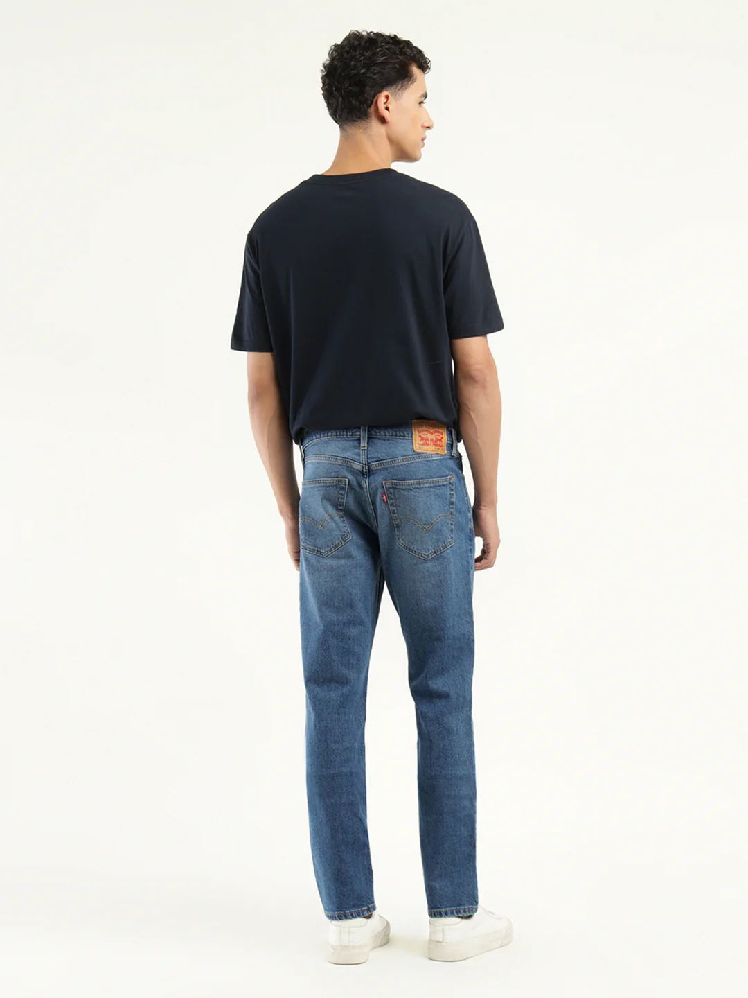 Men's 511 Indigo Slim Fit Mid Rise Jeans - Image 3