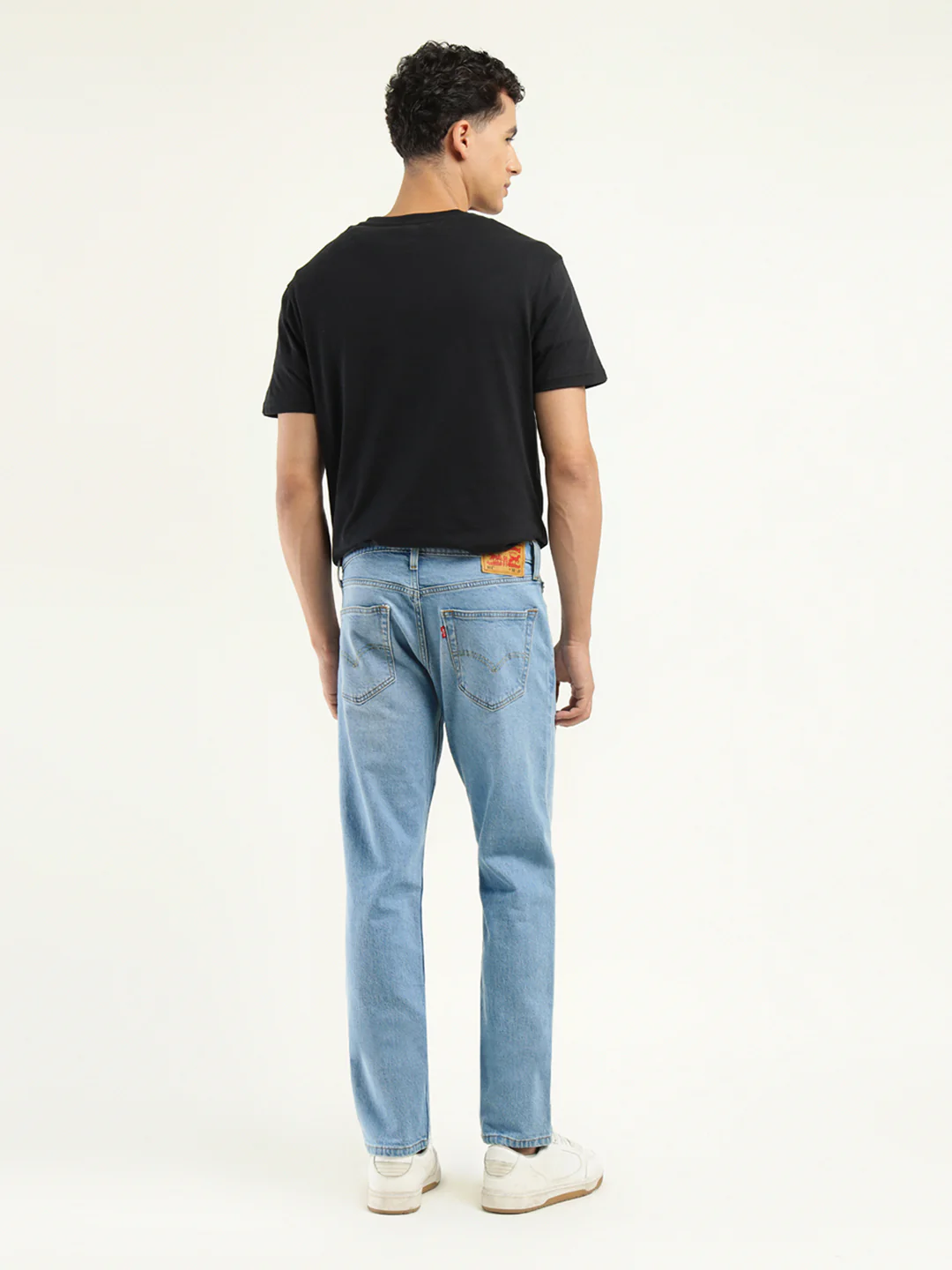 Men's 511 Blue Slim Fit Mid Rise Jeans - Image 3