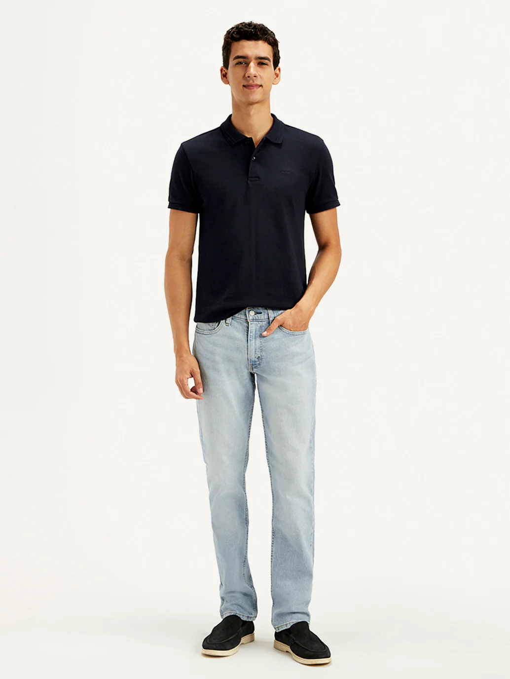 Men's 511 Indigo Slim Fit Mid Rise Jeans - Image 2