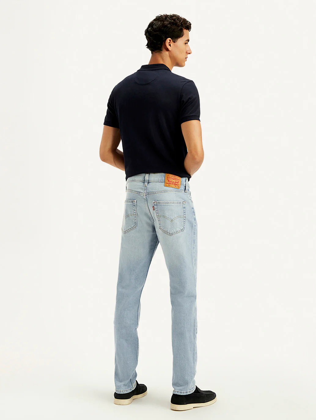 Men's 511 Indigo Slim Fit Mid Rise Jeans - Image 3