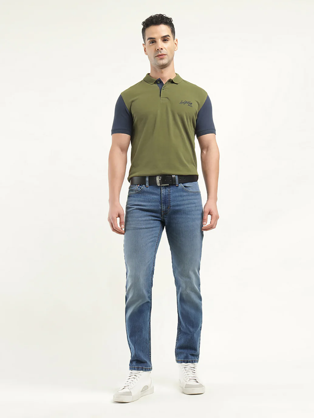 Men's 511 Indigo Slim Fit Mid Rise Jeans - Image 2