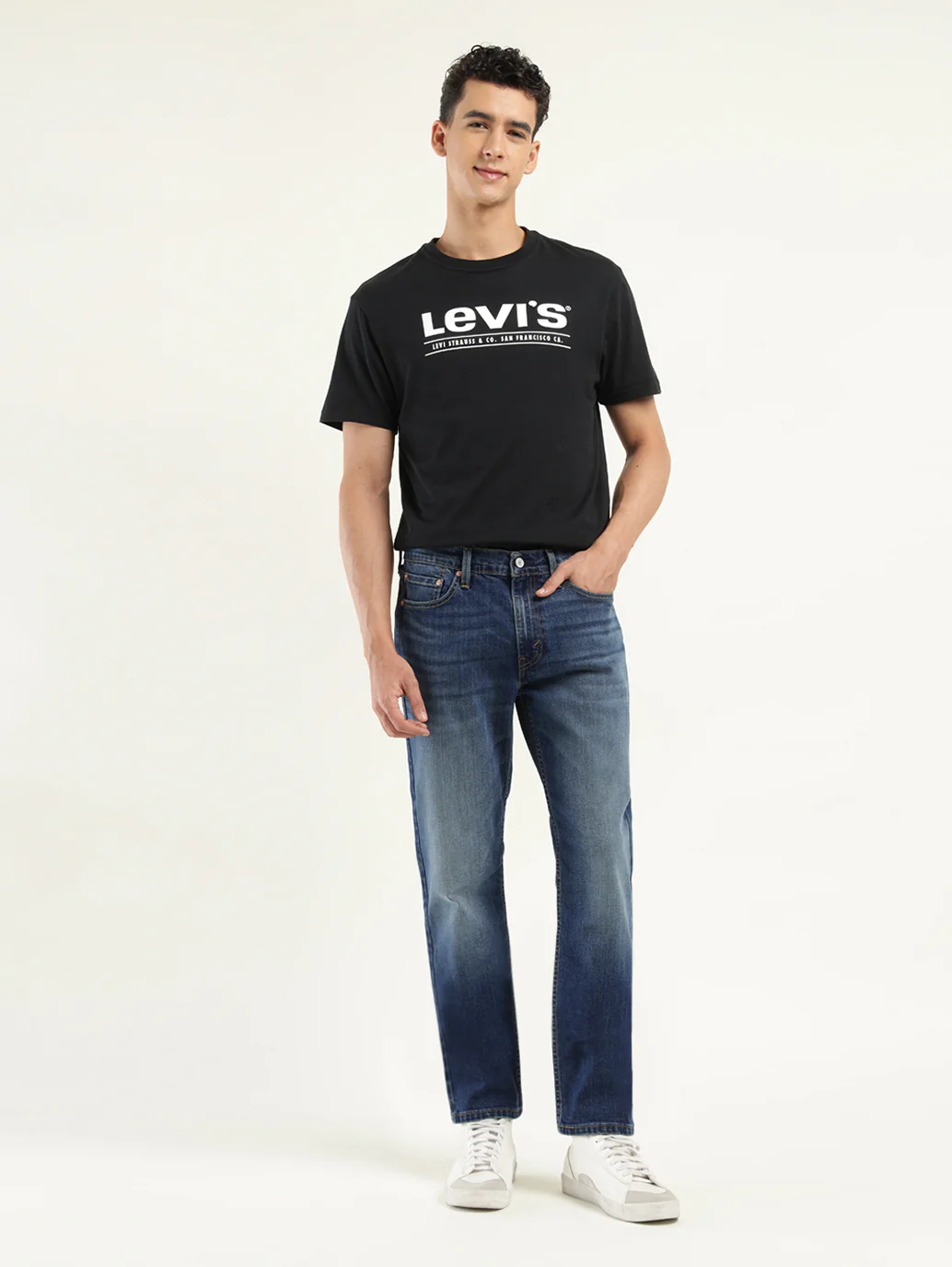Men's 511 Indigo Slim Fit Mid Rise Jeans - Image 2