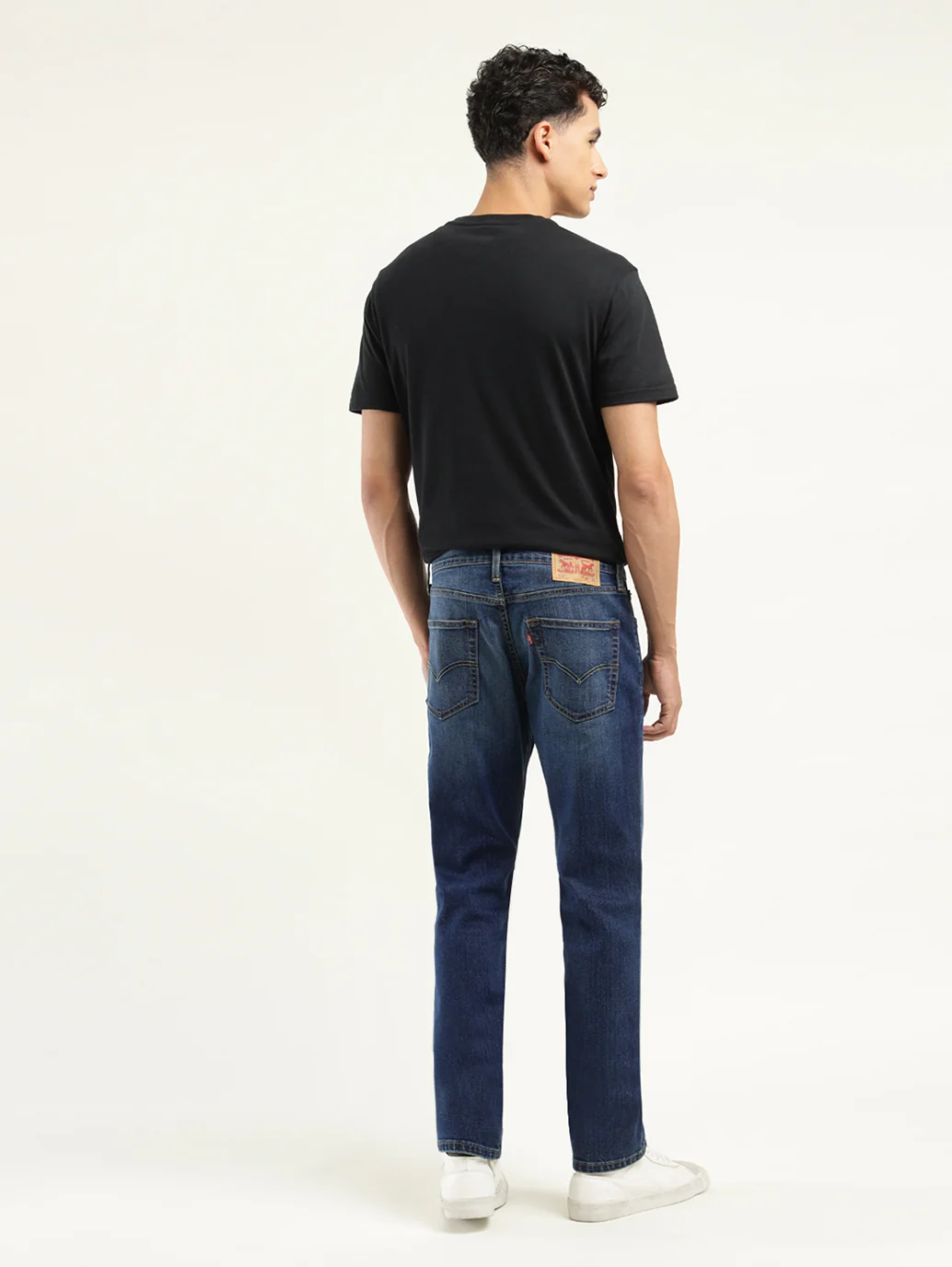 Men's 511 Indigo Slim Fit Mid Rise Jeans - Image 3