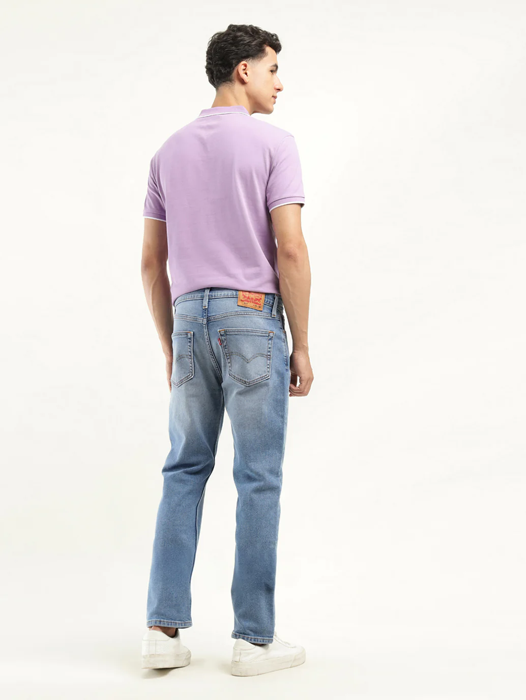 Men's 511 Indigo Slim Fit Mid Rise Jeans - Image 3