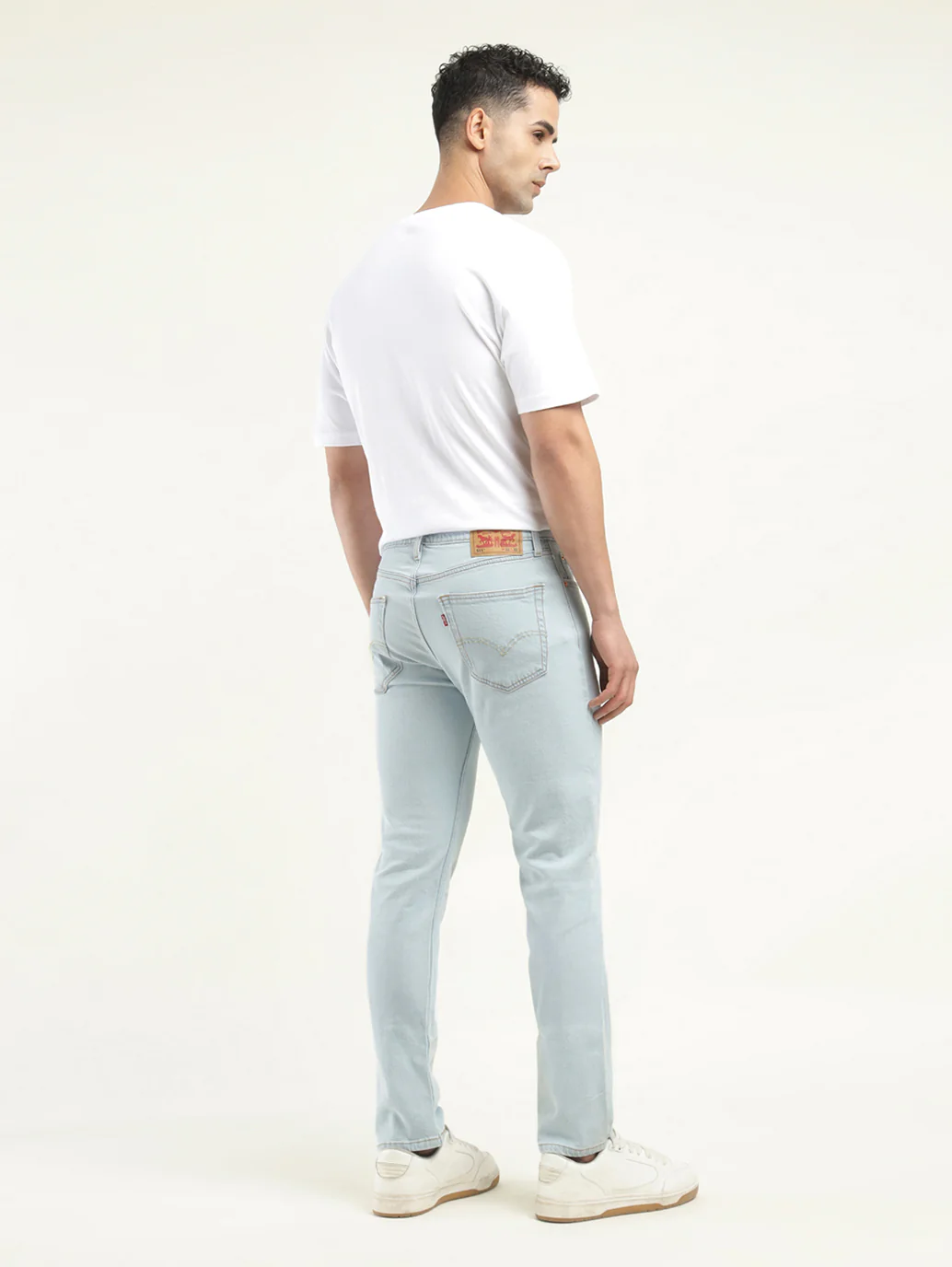 Men's 511 Indigo Slim Fit Mid Rise Jeans - Image 3