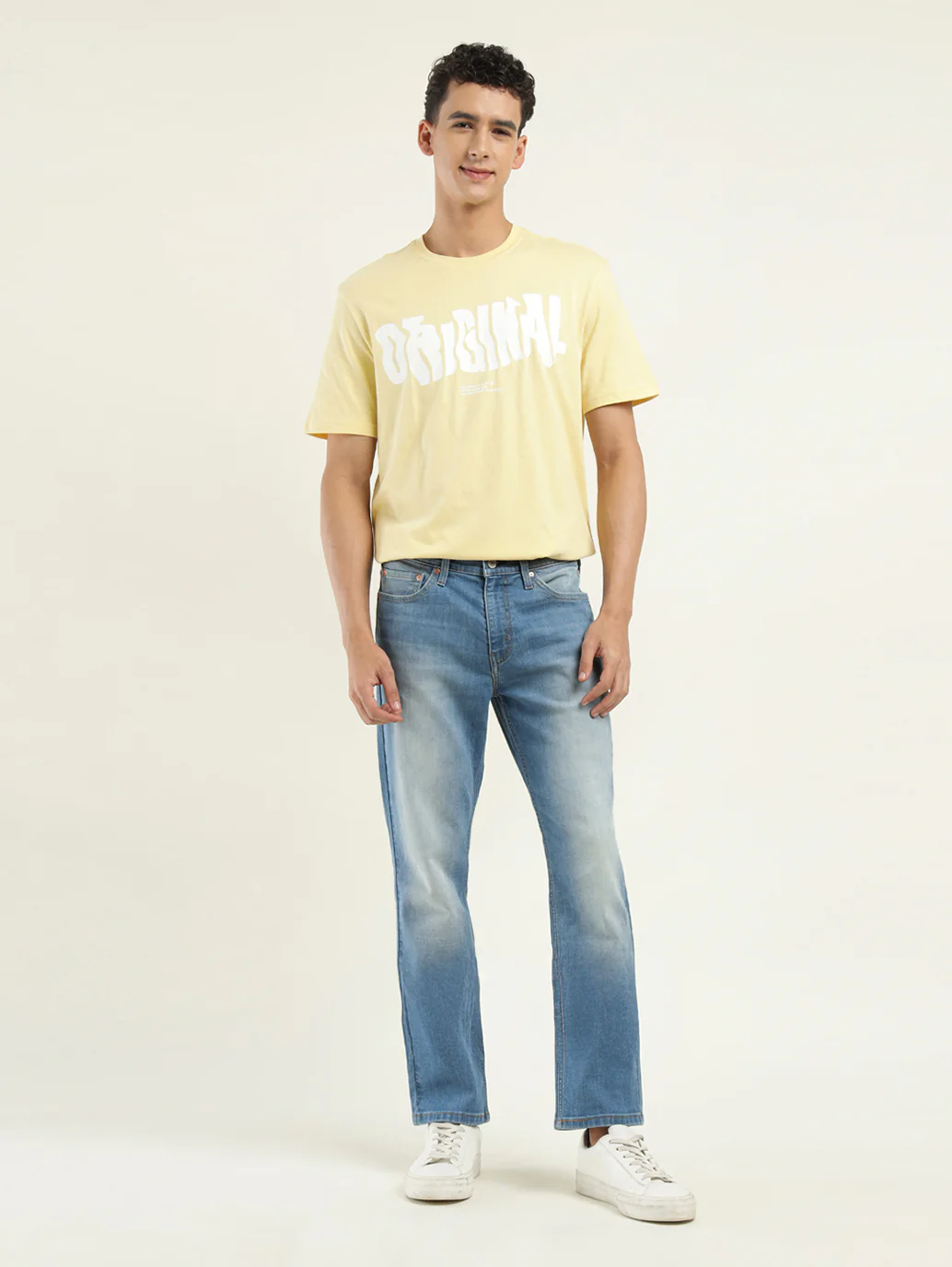 Men's 511 Indigo Slim Fit Mid Rise Jeans - Image 2