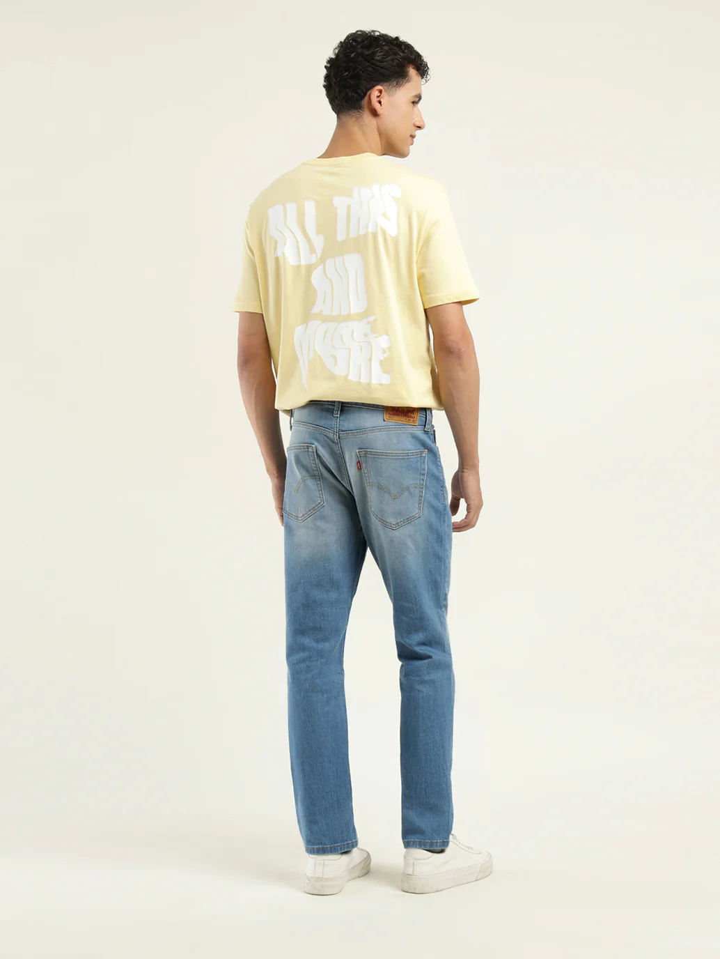 Men's 511 Indigo Slim Fit Mid Rise Jeans - Image 3