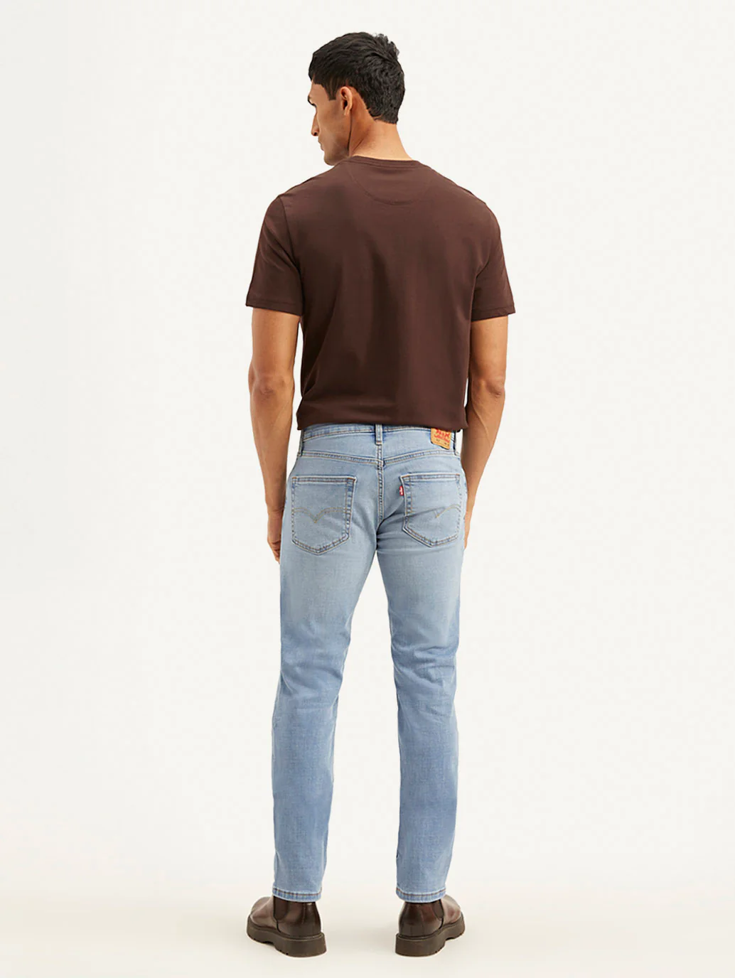 Men's 511 Light Blue Slim Fit Mid Rise Jeans - Image 3