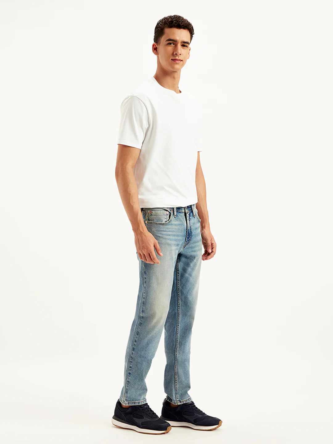 Men's 511 Light Blue Slim Fit Mid Rise Jeans - Image 3