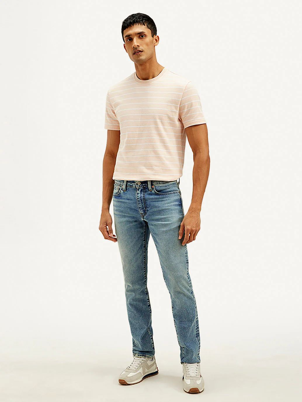 Men's 511 Light Blue Slim Fit Mid Rise Jeans - Image 3